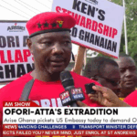 Arise Ghana protesters reject extradition claims over Ofori-Atta’s reported US detention