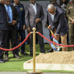 Mahama cuts sod for construction of 2,000 housing units for military