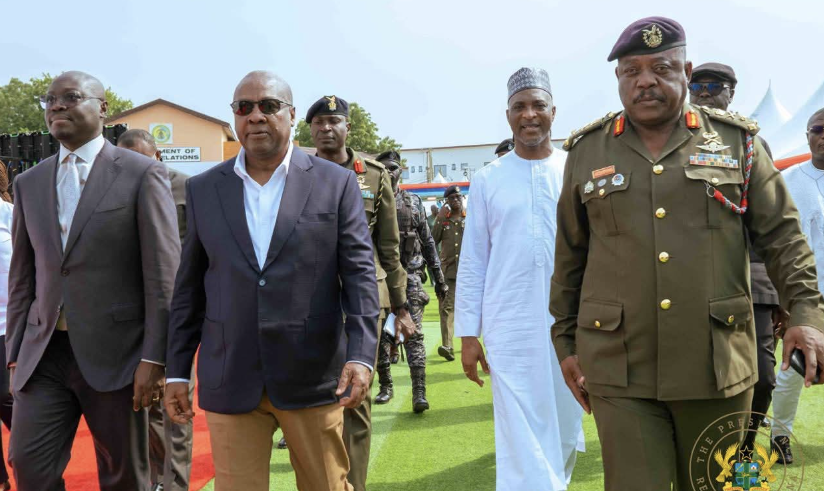 Mahama praises GAF for exemplary role in UN Peacekeeping
