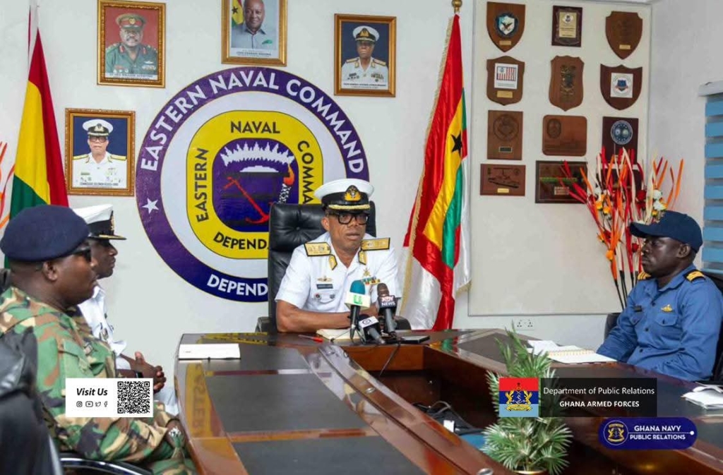 Navy foils illegal fuel bunkering operation along Volta coastline 