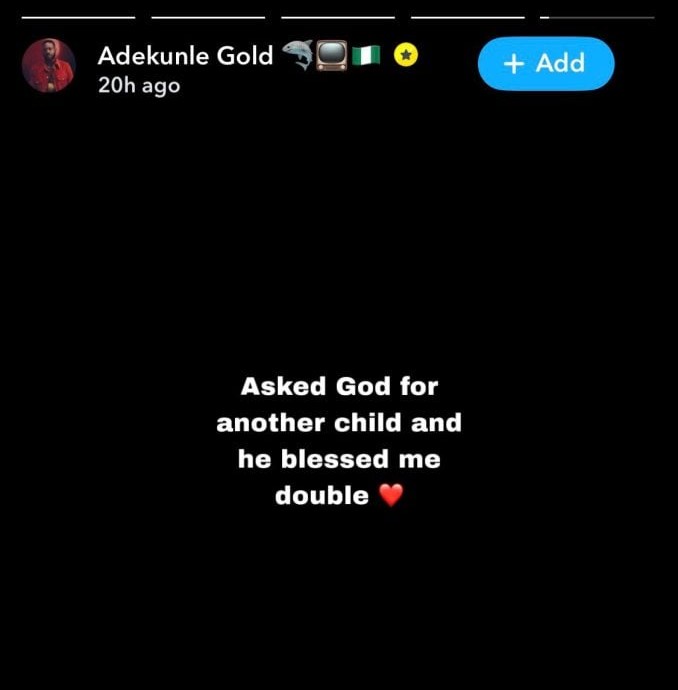 Adekunle Gold and Simi welcome twins Adekunle Gold and Simi welcome twins