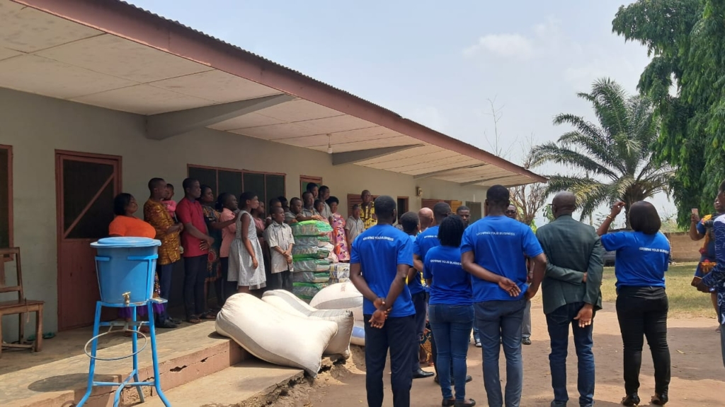 Frerol Rural Bank donates phototherapy units to Margret Marquart Hospital, food items to special school