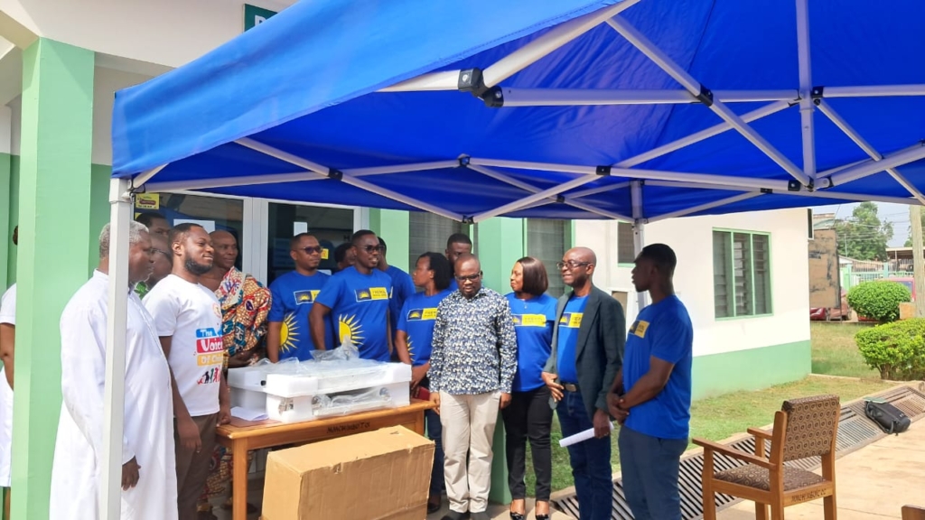 Frerol Rural Bank donates phototherapy units to Margret Marquart Hospital, food items to special school