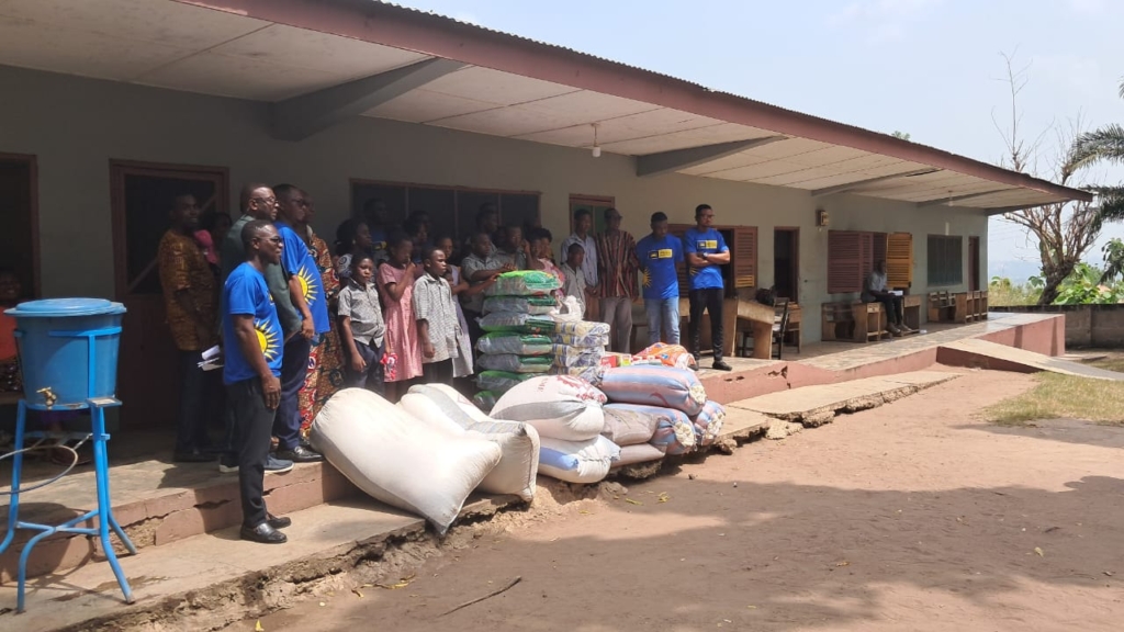 Frerol Rural Bank donates phototherapy units to Margret Marquart Hospital, food items to special school