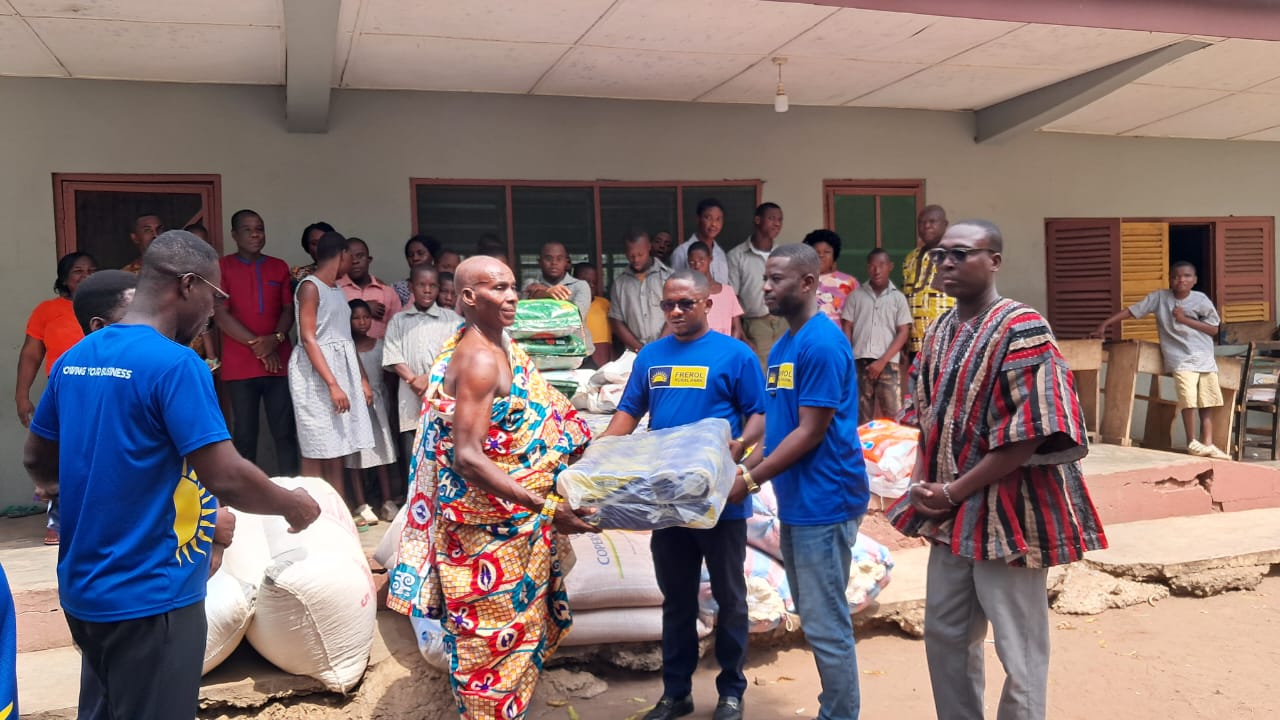 Frerol Rural Bank donates phototherapy units to Margret Marquart Hospital, food items to special school