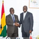 Chief Justice pays courtesy call on Finance Minister Chief Justice pays courtesy call on Finance Minister