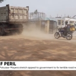 Roads of Peril: Commuters along Pokuase-Mayera stretch appeal to gov't to fix terrible road network