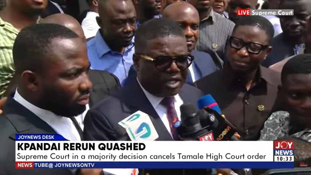 “It is not over” — Dafeamekpor tells NPP after Supreme Court ruling on Kpandai seat – MyJoyOnline