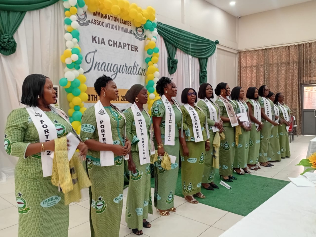 KIA chapter of Ghana Immigration Service Ladies Association launched – MyJoyOnline