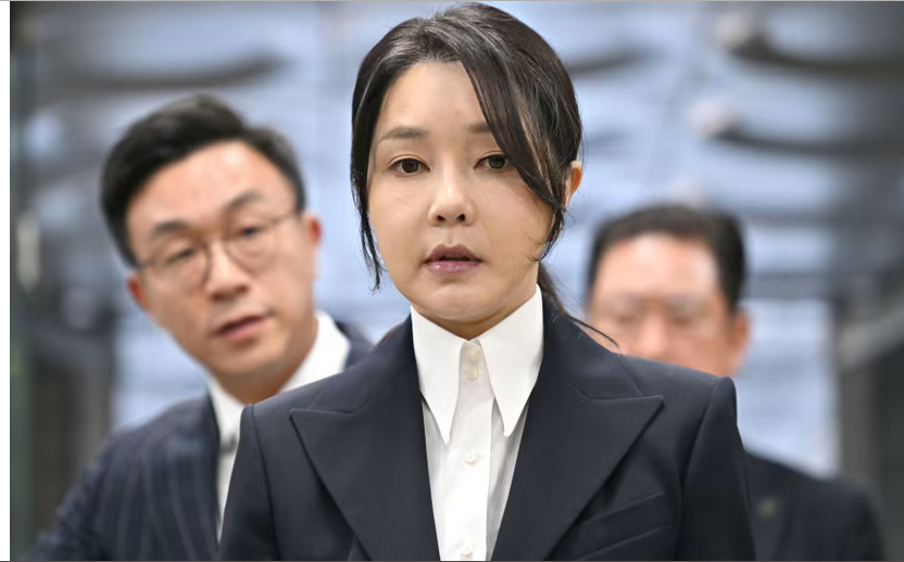 South Korea’s former first lady sentenced...