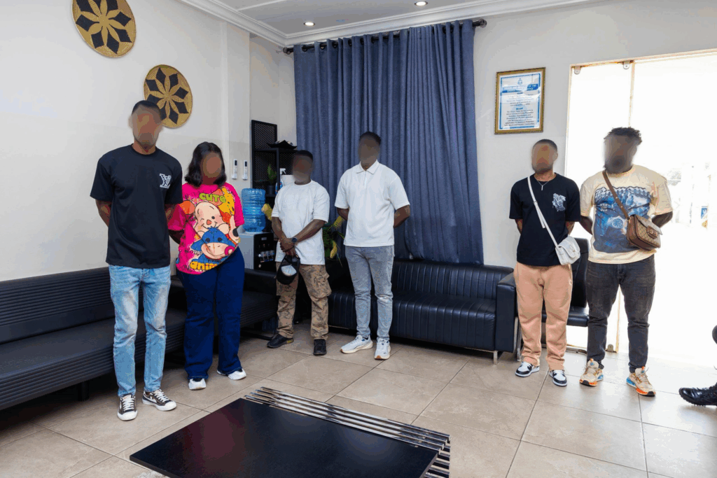 IGP promotes two officers, commends five others in Tema Regional Police command