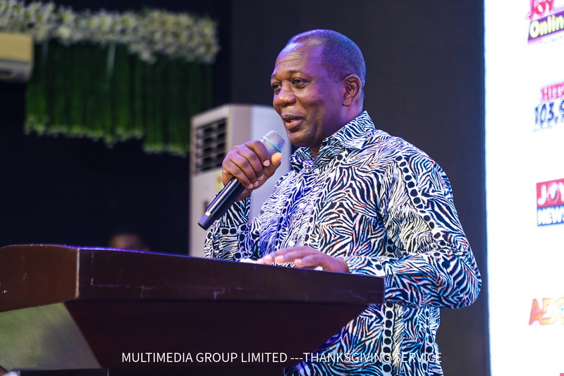 “Let our boast be in Him ”alone”—Multimedia CEO to staff at thanksgiving service