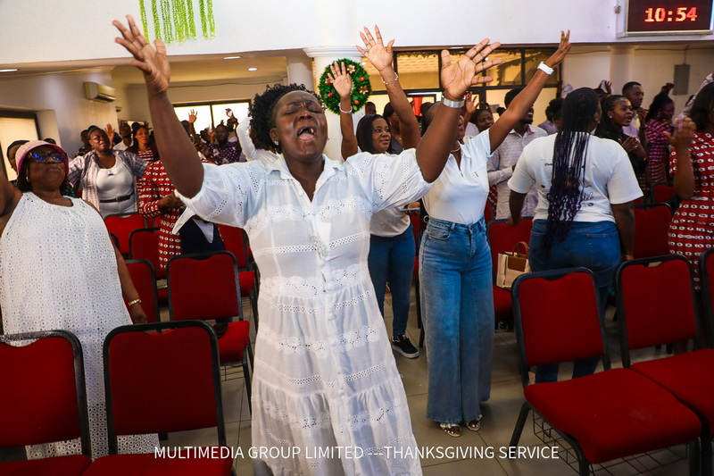 “Let our boast be in Him ”alone”—Multimedia CEO to staff at thanksgiving service