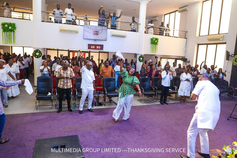 “Let our boast be in Him ”alone”—Multimedia CEO to staff at thanksgiving service