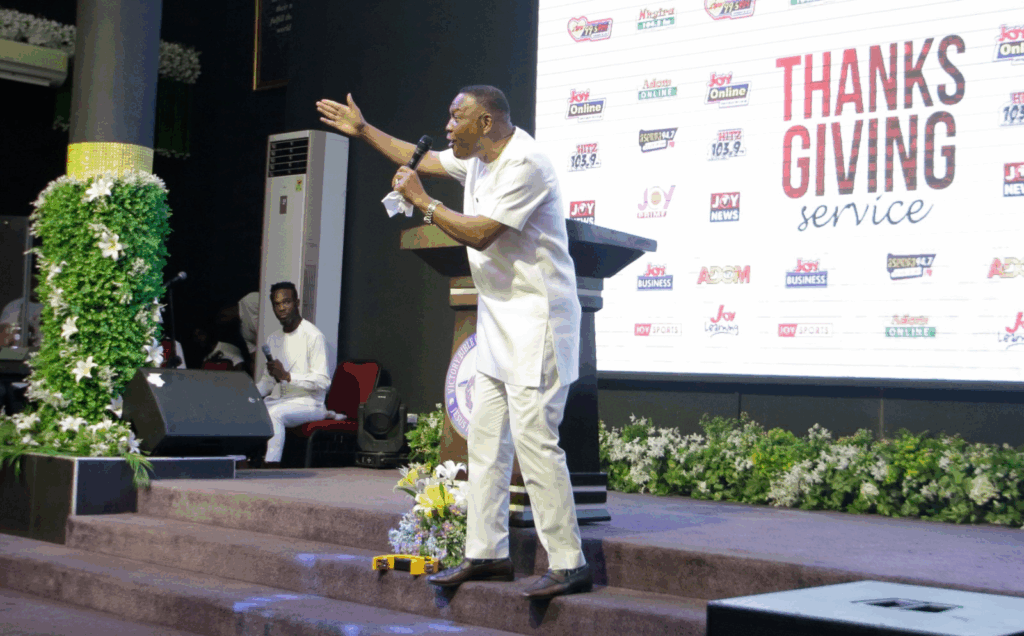 “Let our boast be in Him ”alone”—Multimedia CEO to staff at thanksgiving service