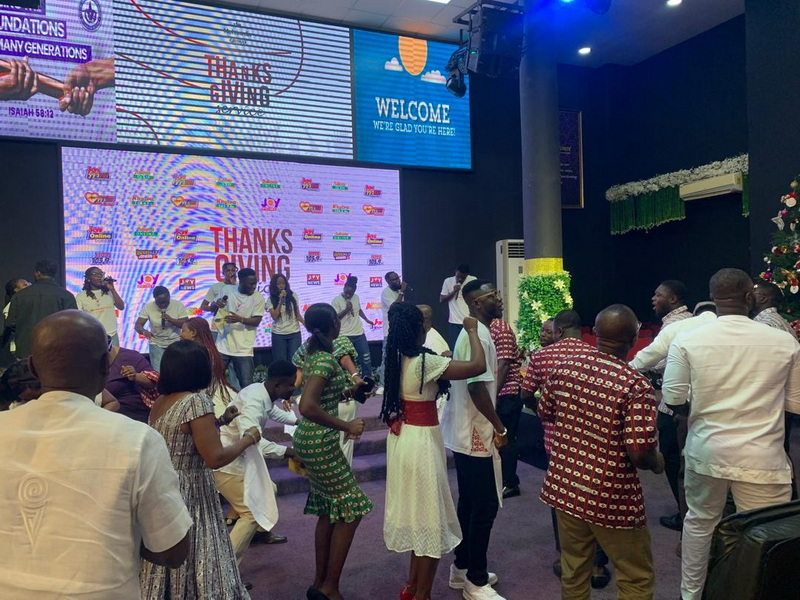 Photos: The Multimedia Group thanksgiving service 2026