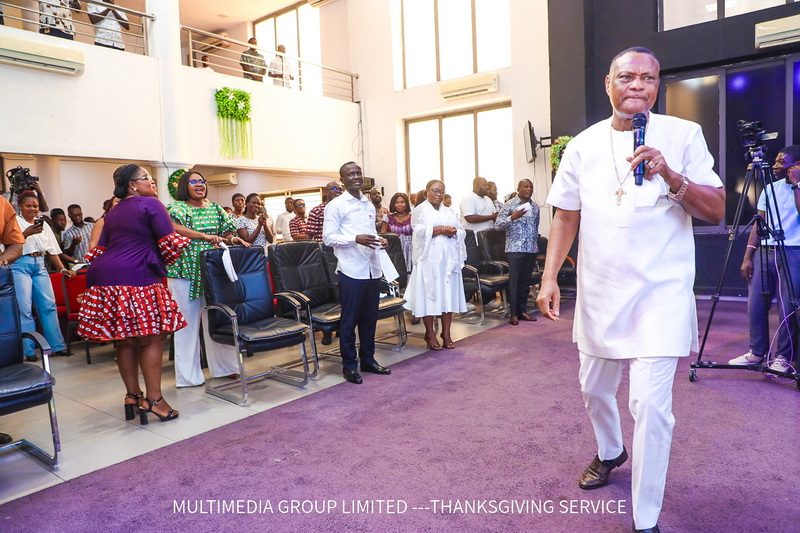 Photos: The Multimedia Group thanksgiving service 2026