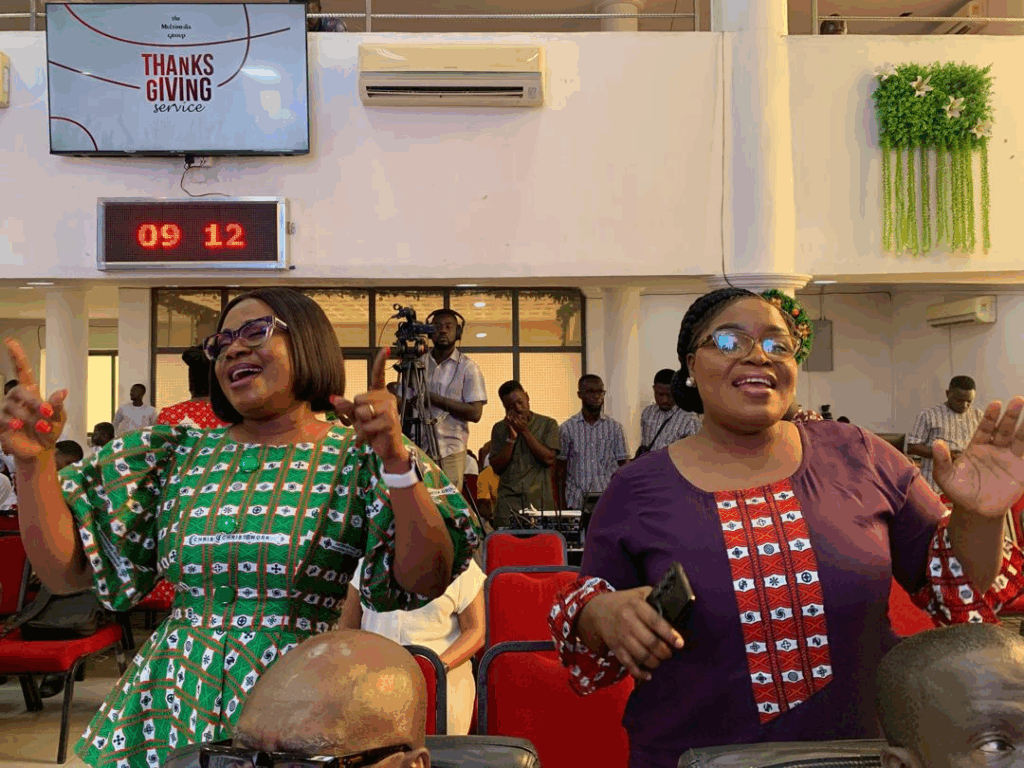 Photos: The Multimedia Group thanksgiving service 2026