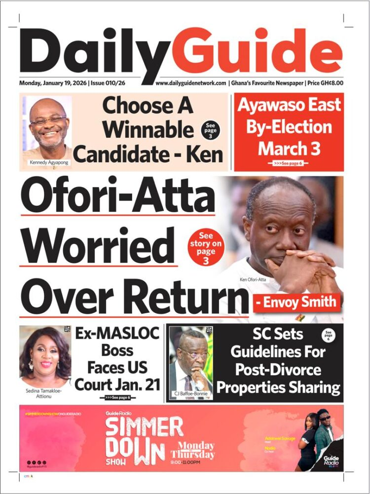 Today's front pages: Monday, January 19, 2026