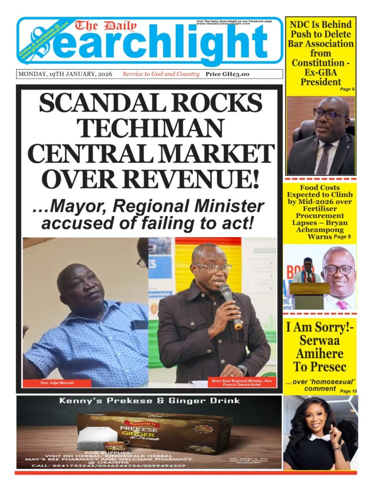 Today's front pages: Monday, January 19, 2026