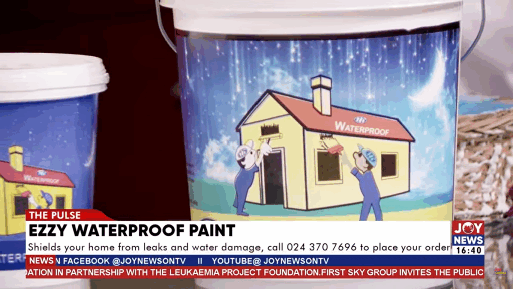 Ezzy Waterproof Paint makes a bold statement in Ghana’s construction sector