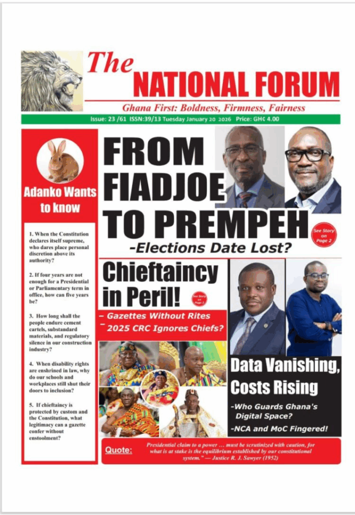 Today's Front pages: Tuesday, January 20, 2026