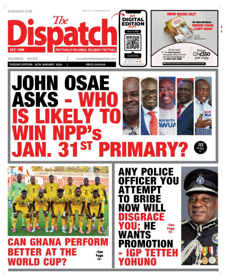 Today's Front pages: Tuesday, January 20, 2026