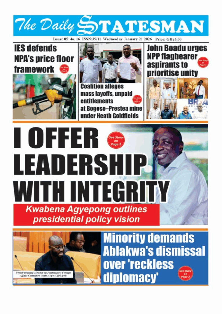 Today's front pages: Wednesday, January 21, 2026