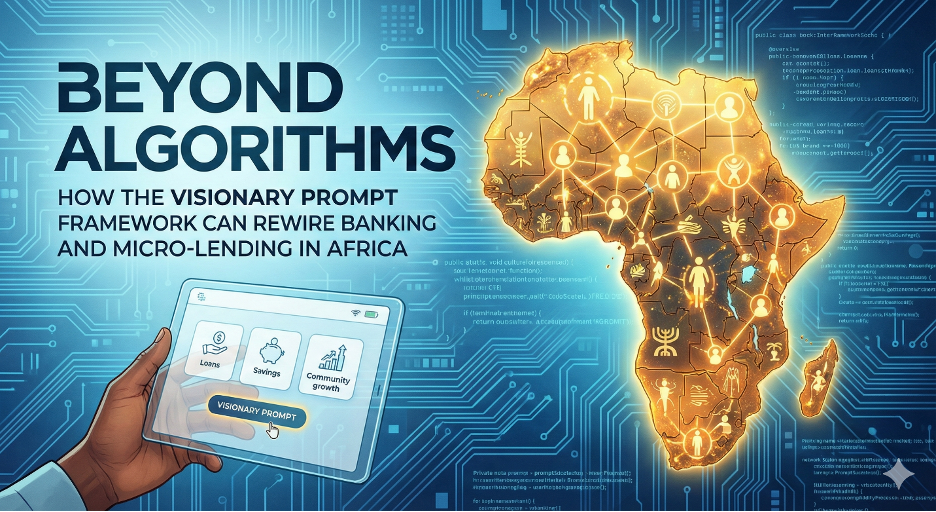 Beyond Algorithms: How the Visionary Prompt Framework can rewire banking and micro-lending in Africa