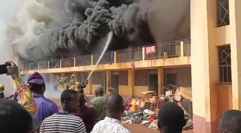 NOBISCO fire outbreak displaces about 900 students – MyJoyOnline