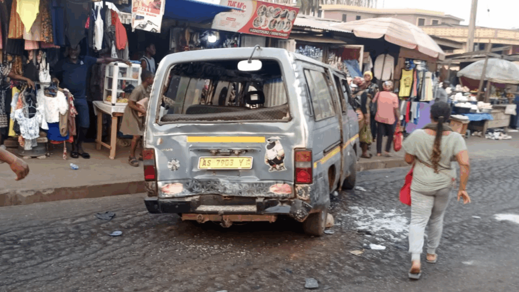 ‘Trotro mate’ dies after falling under moving vehicle at Tech Junction – MyJoyOnline