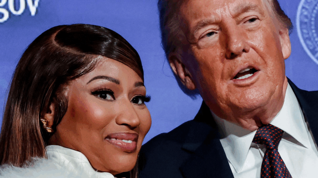 Nicki Minaj calls herself Trump’s ‘number...