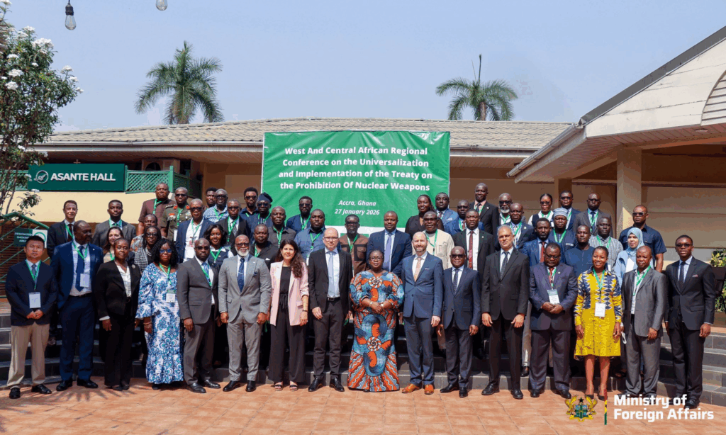 Ghana hosts West and Central Africa Conference on Nuclear Weapons Treaty