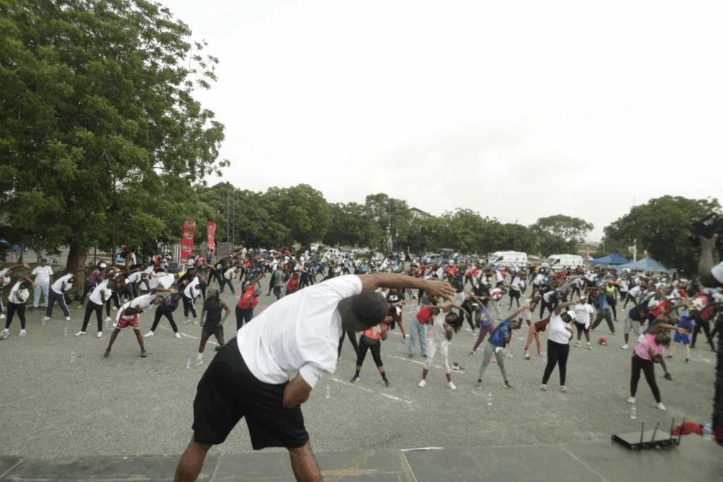 Photos: Huge turnout at Joy FM's Big Workout Photos: Huge turnout at Joy FM's Big Workout