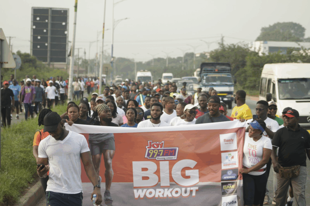Photos: Huge turnout at Joy FM's Big Workout Photos: Huge turnout at Joy FM's Big Workout