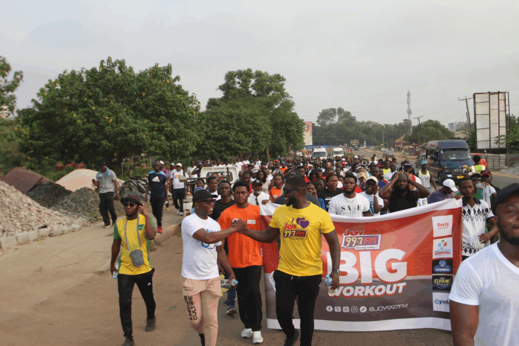 Photos: Huge turnout at Joy FM's Big Workout Photos: Huge turnout at Joy FM's Big Workout