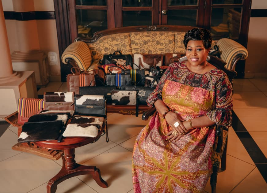 Selina Beb unveils ‘the timeless collection’, an Egyptian leather bag line inspired by Fathia Nkrumah