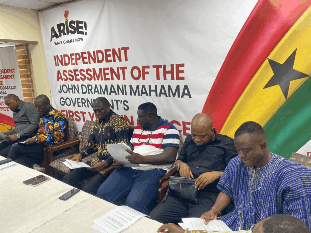 Arise Ghana calls for national reflection on Ghana's progress under Mahama