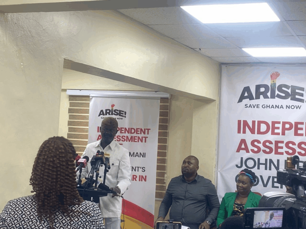 Arise Ghana calls for national reflection on Ghana's progress under Mahama