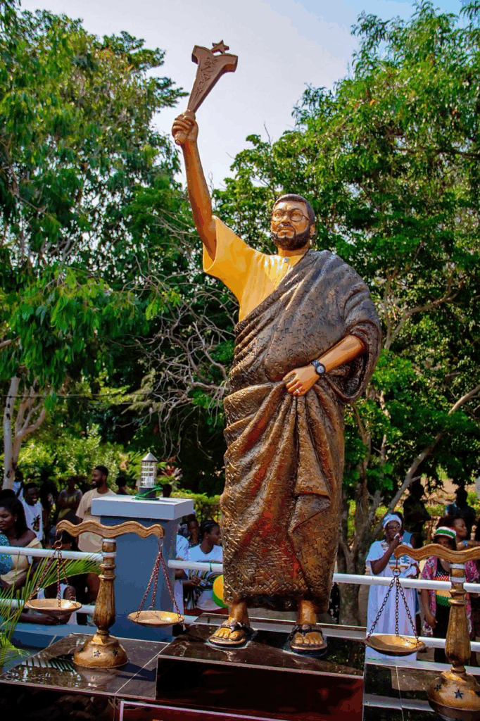 My father's statue should remind us to live by his ideals — Zanetor Agyeman-Rawlings