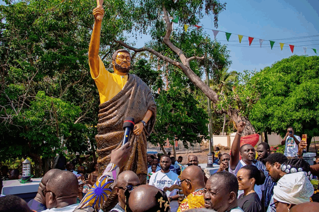 My father's statue should remind us to live by his ideals — Zanetor Agyeman-Rawlings