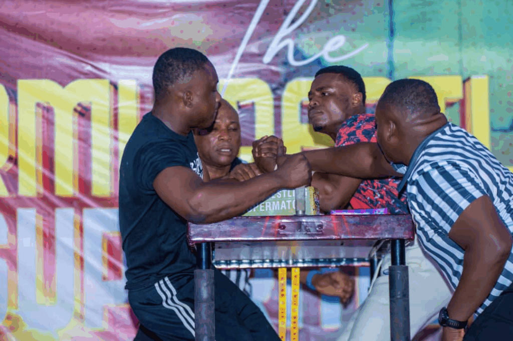 Armwrestling Supermatch: Sackey, Acquah and Yeboah thrill fans in Accra