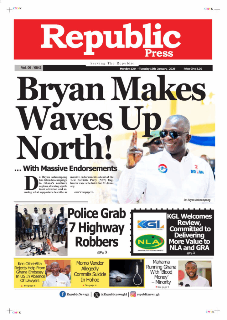 Today's Front pages: Monday, January 12, 2026