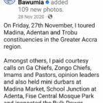 FACT CHECK: Kennedy Agyapong’s claim that Adenta is a traditional NPP seat and that Bawumia did not campaign there is false