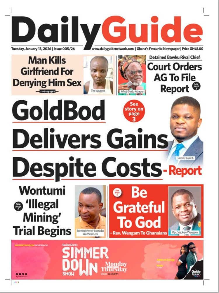 Today's Front pages: Tuesday, January 13, 2026