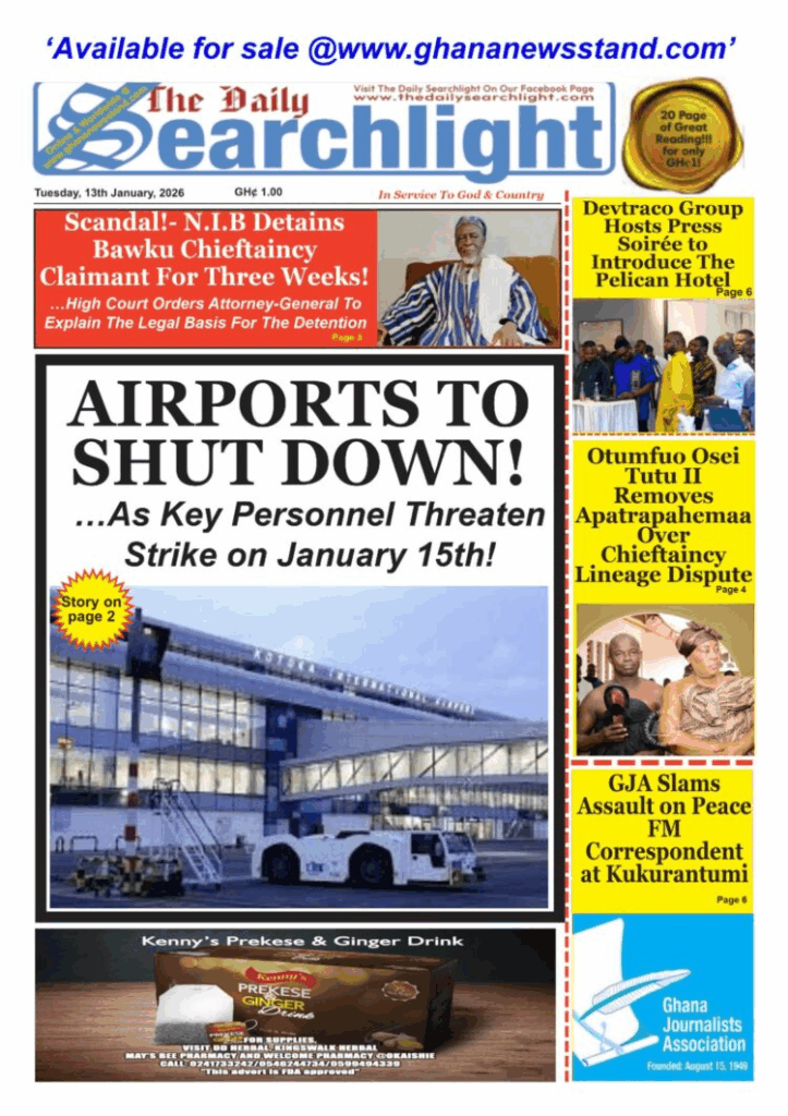 Today's Front pages: Tuesday, January 13, 2026