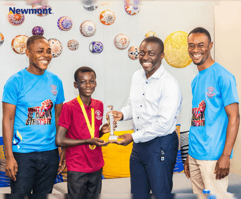 Newmont-backed AI smart lab powers Kona D/A students to victory at Ghana Robotics Competition 