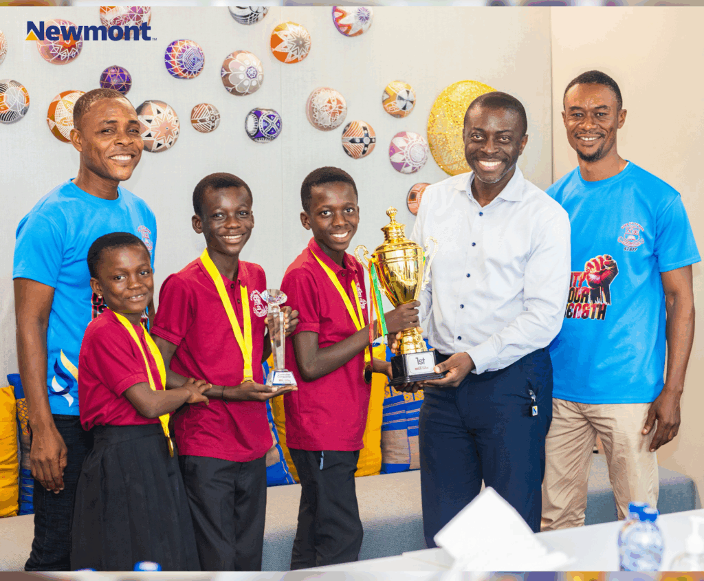 Newmont-backed AI smart lab powers Kona D/A students to victory at Ghana Robotics Competition 