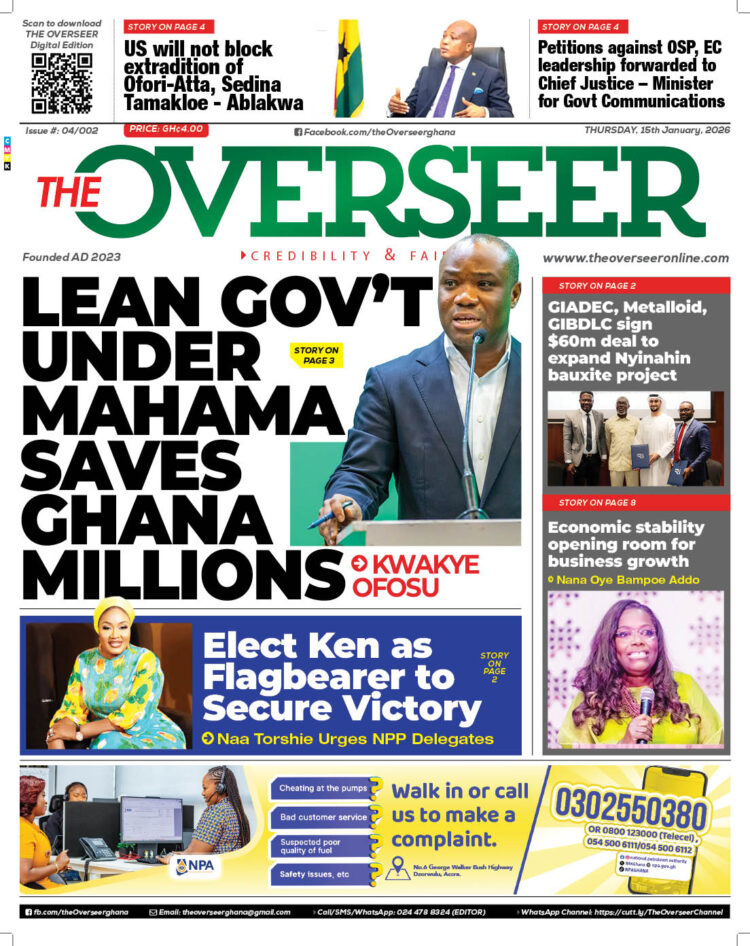 Today's Front pages : Thursday, January 15, 2026