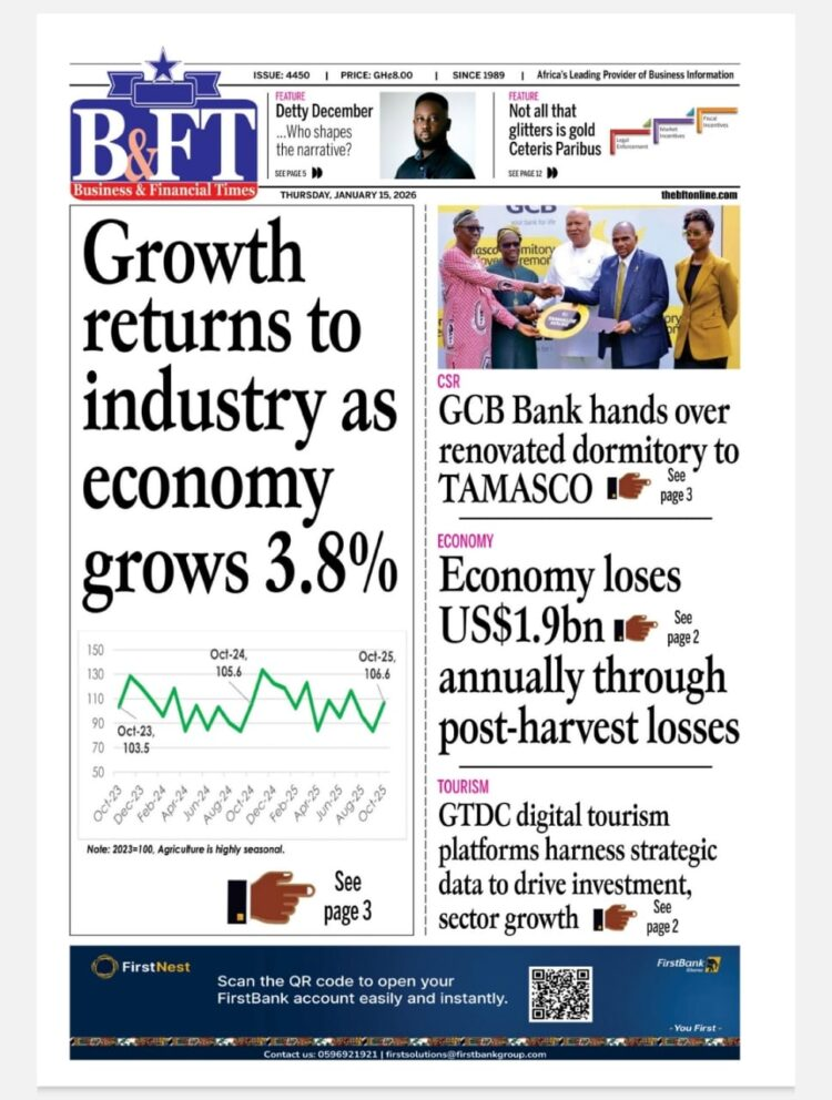 Today's Front pages : Thursday, January 15, 2026